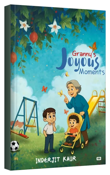 3D mockup of the book Granny's Joyous Moments